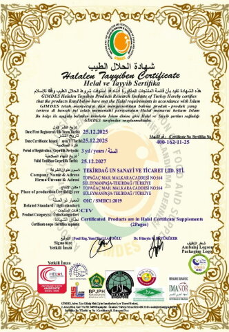 Halal Certificate