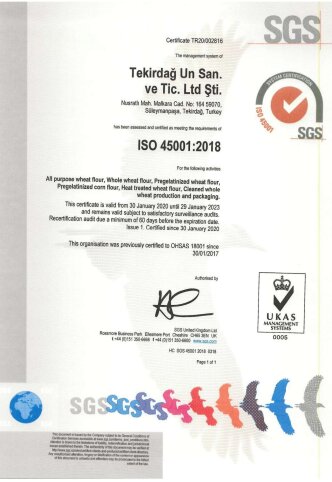 ISO 45001:2018